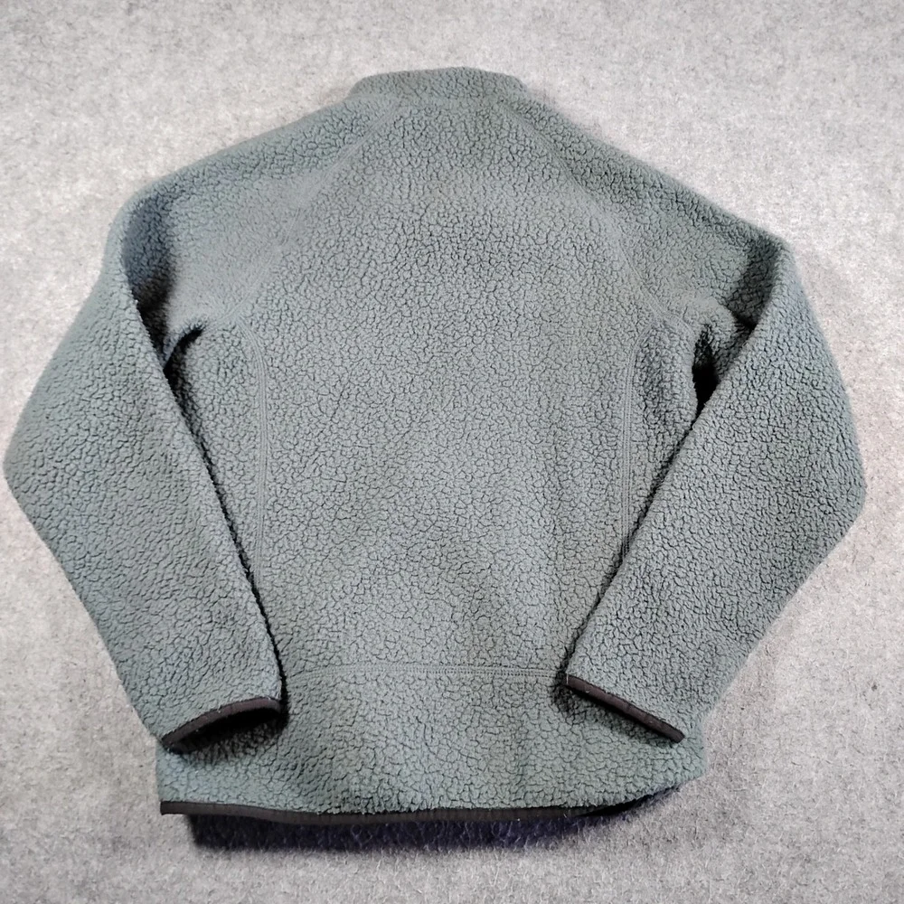 Patagonia Kids Retro Pile Fleece Jacket XL 14 Grey Full Zip 65411 FA22 PLGY